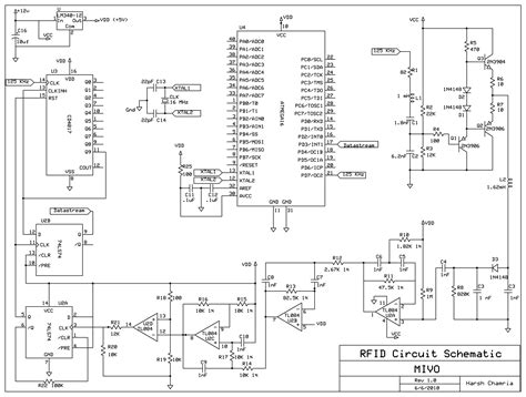 rfid chip circuit diagram|rfid schematic diagram.